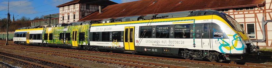 ALSTOM UND DEUTSCHE BAHN TESTEN DEUTSCHLANDWEIT ERSTEN BATTERIEZUG IM FAHRGASTBETRIEB